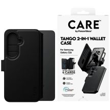 CARE by PanzerGlass Tango 2in1 Wallet Case for Samsung Galaxy S26 - Black