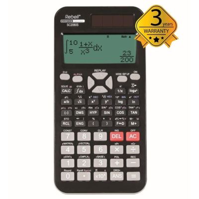 2. Rebell SC2080S Pocket Scientific Calculator Black