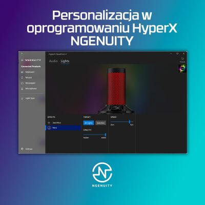 11. HyperX QuadCast 2 – USB Microphone (Black)