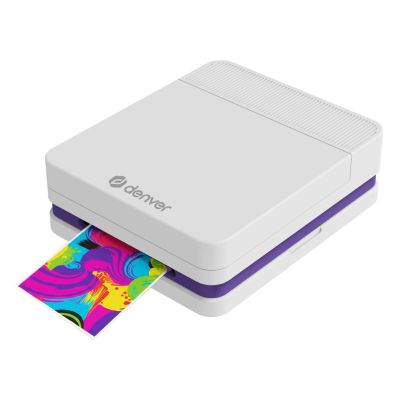 12. Denver MCP-6010 Handheld Printer White Wired and Wireless Battery 600 x 600 DPI