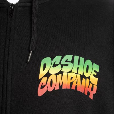 3. DC Hot Box Zip Hoodie ADYSF03146-KVJ0 Black L