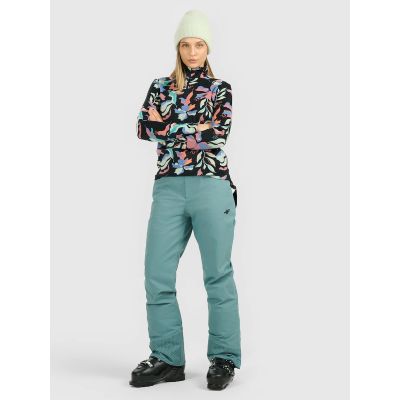 6. Women's Fleece Thermal Underwear Top 4F 4FRAW25UFLEF094-90A