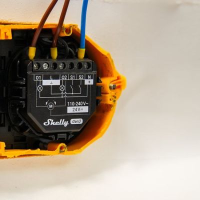 3. Shelly 2PM Gen3 Smart Switch 2P Black