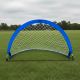 Pop-up soccer training goal - blue (L) 183x104x104 cm