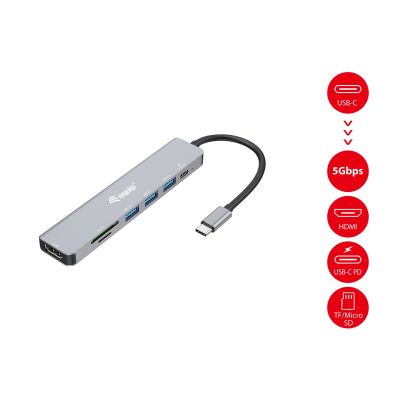 5. Equip 133494 Docking Station Wired USB 3.2 Gen 1 (3.1 Gen 1) Type-C Silver