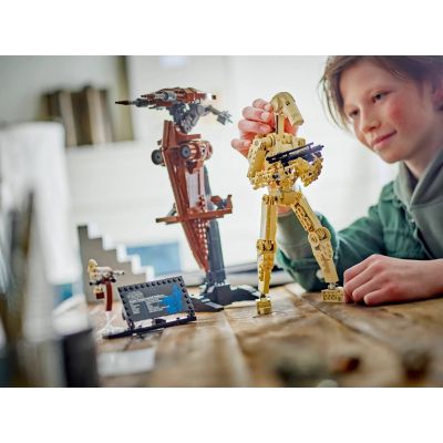 10. LEGO 75428 Star Wars - Battle Droid with STAP Platform