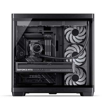 4. Jonsbo TK-4 Wood Tower Black, Wood