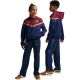 Nike FC Barcelona Home tracksuit for kids navy blue and burgundy IO3566 682
