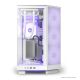2. NZXT H6 FLOW RGB MIDI TOWER COMPUTER CASE WITH WINDOW WHITE