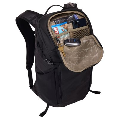 12. Thule Alltrail TAHP222 Black Backpack Travel Backpack Black Polyester
