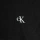4. Calvin Klein Zip Fleece Hoodie Logo Tape Black - LZ04RE285G-UB1