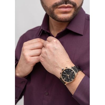 8. Paul Lorens PL11652B6-1A4 Men's Watch