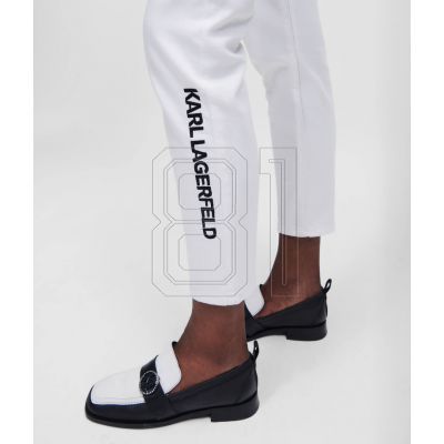 12. Karl Lagerfeld White Gf Denim Pants W 221W1101 jeans