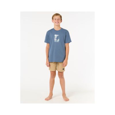 2. RIP CURL Raw Energy Frame Tee - Boy Navy