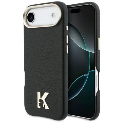 Karl Lagerfeld Karl Head Logo MagSafe Case for iPhone Air - Black