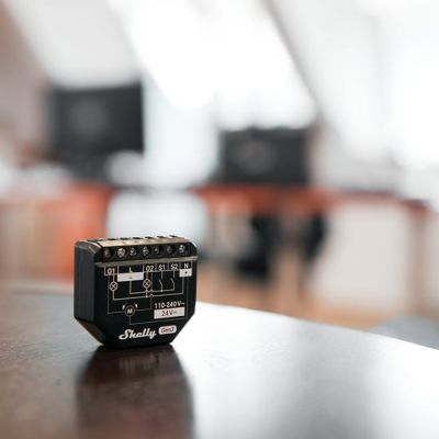 2. Shelly 2PM Gen3 Smart Switch 2P Black