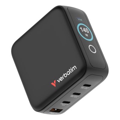 3. Verbatim 30240 Mobile Charger Universal Black AC Fast Charging Internal