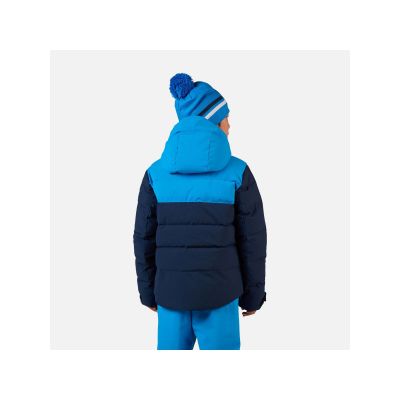 4. ROSSIGNOL Boy Siz Quilted Jkt Children's Ski Jacket Navy Blue