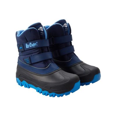 5. Lee Cooper Kids’ Winter Boots, Navy Snow Boots, Warm-Lined, with Velcro Fastening