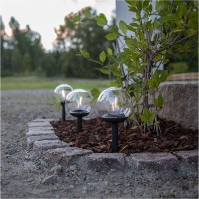 9. DECORATIVE SOLAR BALL LAMP 10X34.5CM