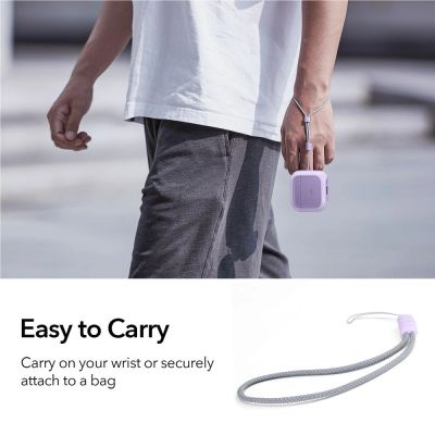 6. ESR Orbit Halolock MagSafe case for Apple AirPods 4 - purple