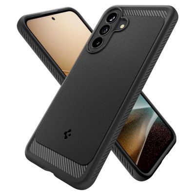 12. Spigen Rugged Armor Case for Samsung Galaxy A37 5G - Black