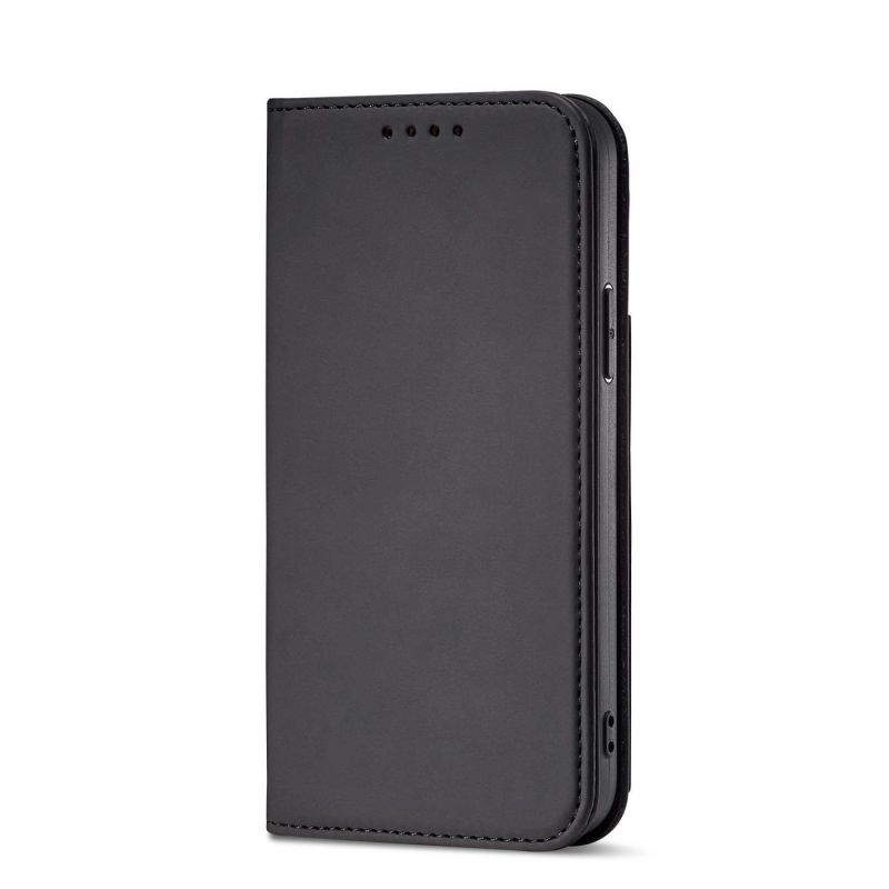 4. Magnet Card Case case for iPhone 14 flip cover wallet stand black