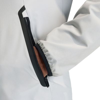 5. Men's adidas Tiro 26 Travel Windbreaker Jacket Light Gray KD3336