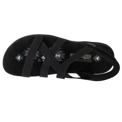 3. Skechers Slip-Ins: Reggae Slim - Stretch Flex 163460-BBK Black 36