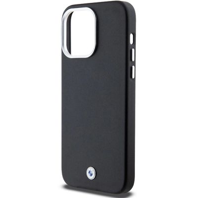 6. BMW Signature Wrapped Metal MagSafe case for iPhone 15 Pro Max - black
