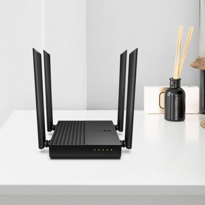 4. TP-Link ARCHER A64 Wireless Router Gigabit Ethernet Dual-band (2.4 GHz/5 GHz) Black