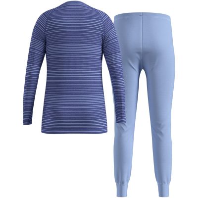 3. Thermal underwear - Odlo Set long ACTIVE WARM SET size 140cm Navy blue