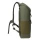 6. Rivacase Eden Backpack Travel Backpack Olive Waxed Leather (Pull Up), Polyester, Recycled Polyethylene Terephthalate (rPET)