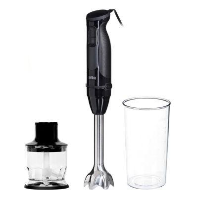 10. Braun MultiQuick 3 MQ30201M 0.6 l Immersion Blender 900 W Black, Satin Steel