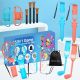 2. Nintendo Switch 15-in-1 Family Accessory Pack 2 - Orange and Blue Set