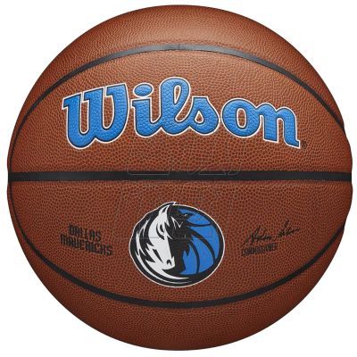 5. Wilson Team Alliance Dallas Mavericks Ball WTB3100XBDAL