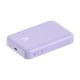 3. Baseus Magnetic Mini Inductive Powerbank 10000mAh 20W - Purple + USB-C - USB-C Cable