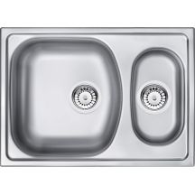 Steel sink 1.5-bowl ZEX 3503 5908212043165