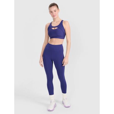 4. Women's medium support training bra 4F 4FWSS25USBAF150-30S