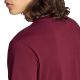 4. Men's adidas Essentials Small Logo Single Jersey Burgundy KF2403