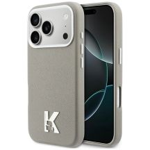 Karl Lagerfeld Karl Head Logo MagSafe Case for iPhone 17 Pro - Gray