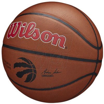 6. Wilson Team Alliance Toronto Raptors Ball WTB3100XBTOR