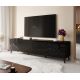3. ABETO TV cabinet 200x42x52 black/gloss black