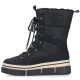 3. Water-resistant women’s snow boots with thick sole, black, Rieker Y6380-00
