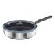 4. 26cm Ceramic Coating Frying Pan with Functional Form Lid