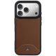 3. Mercedes Leather Wood Effect and Curve MagSafe case for iPhone 17 Pro - brown