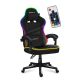 8. Huzaro Force 4.4 RGB Black Gaming Chair