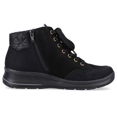 10. Rieker W RKR567 Waterproof Insulated Leather Ankle Boots