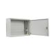 7. Lanberg rack cabinet, wall-mounted, 19" 4U+3U, 540x200, low-profile, gray (assembled)