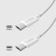 10. SBS TECABLETISSUETCCG USB-C - USB-C 1.5m 60W braided cable - gray